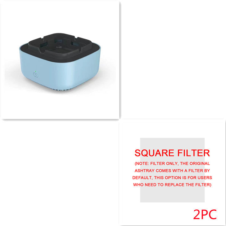 Automatic Smoke Removal Air Purifier Ashtray – USB Rechargeable Odor Eliminator For Home, Office & Car