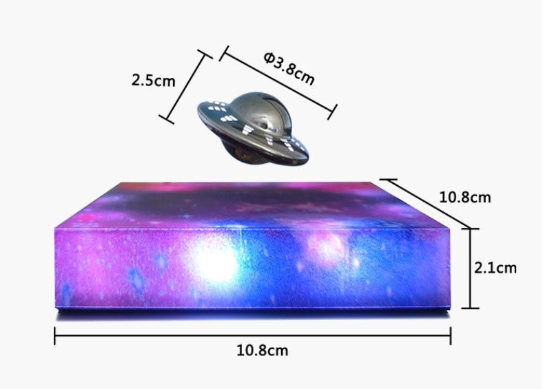 Levitating UFO Galaxy Lamp – Magnetic Floating Star Light for Home Décor & Creative Gifts
