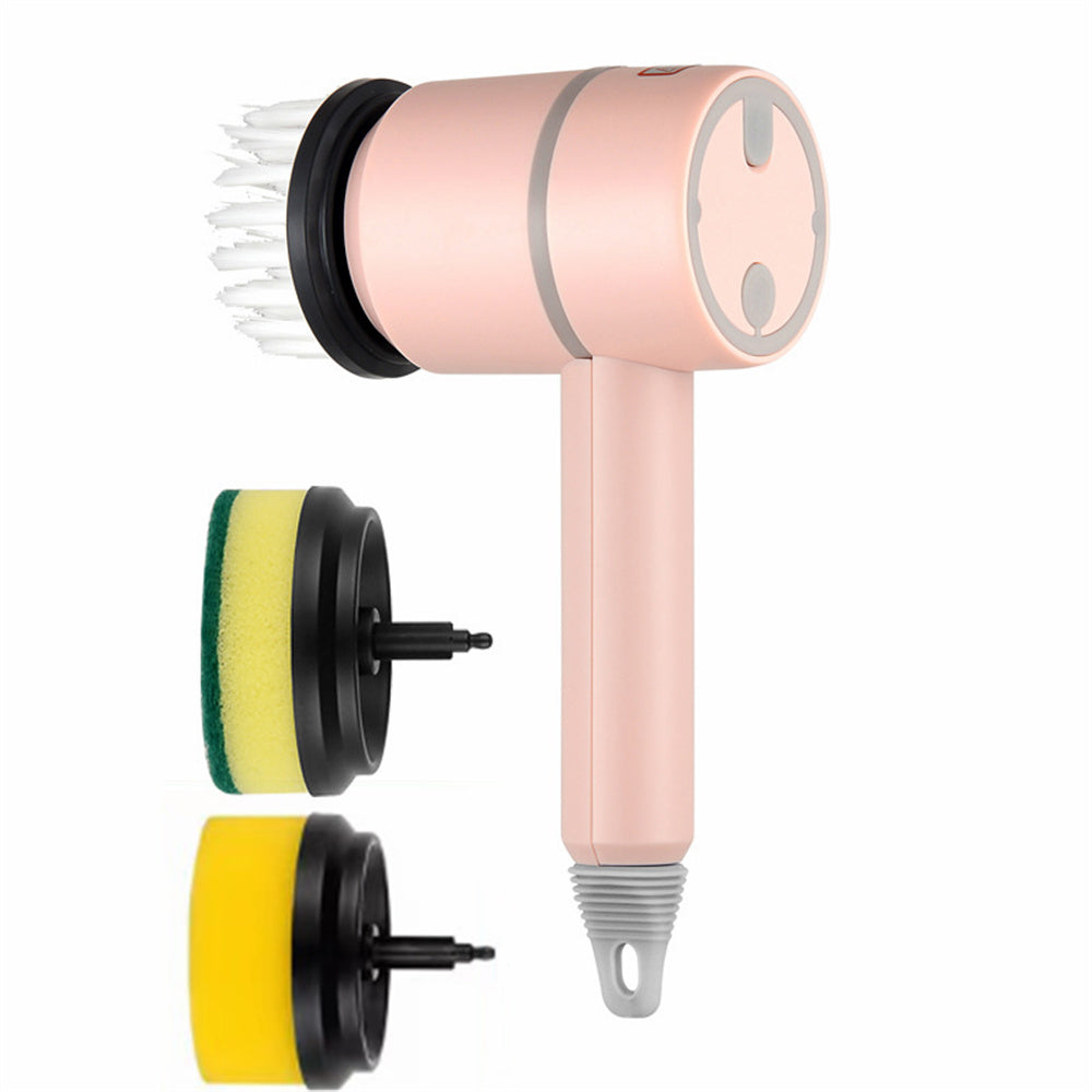 Electric Cleaning Brush – USB Rechargeable Spin Scrubber for Kitchen, Bathroom & Tiles