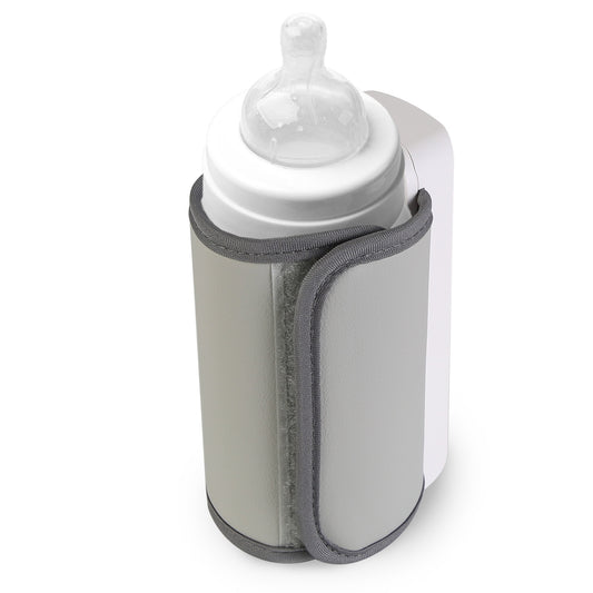 Portable Baby Bottle Warmer – USB Rechargeable Milk Warmer with 6 Heating Levels