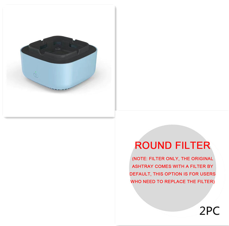 Automatic Smoke Removal Air Purifier Ashtray – USB Rechargeable Odor Eliminator For Home, Office & Car
