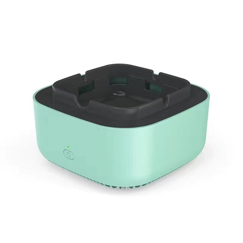 Automatic Smoke Removal Air Purifier Ashtray – USB Rechargeable Odor Eliminator For Home, Office & Car