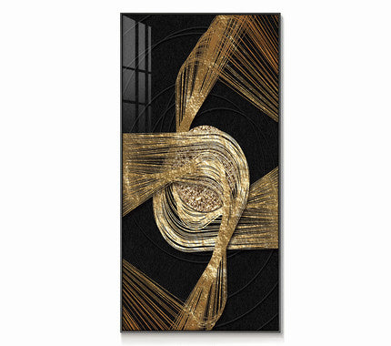 Modern Geometric Wall Art – Abstract Canvas Painting for Home Décor