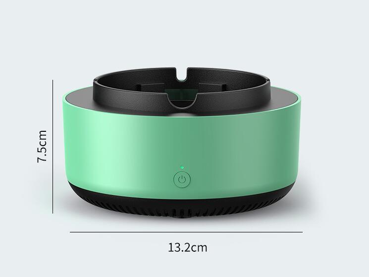 Automatic Smoke Removal Air Purifier Ashtray – USB Rechargeable Odor Eliminator For Home, Office & Car