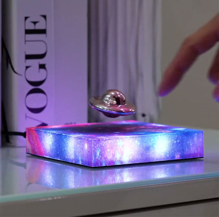 Levitating UFO Galaxy Lamp – Magnetic Floating Star Light for Home Décor & Creative Gifts