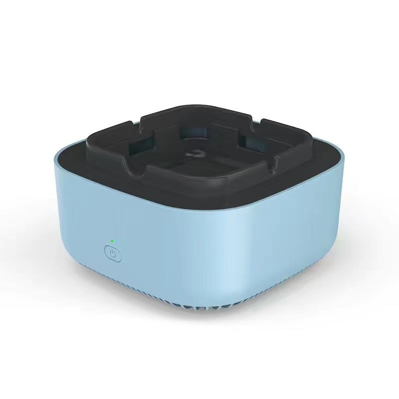Automatic Smoke Removal Air Purifier Ashtray – USB Rechargeable Odor Eliminator For Home, Office & Car