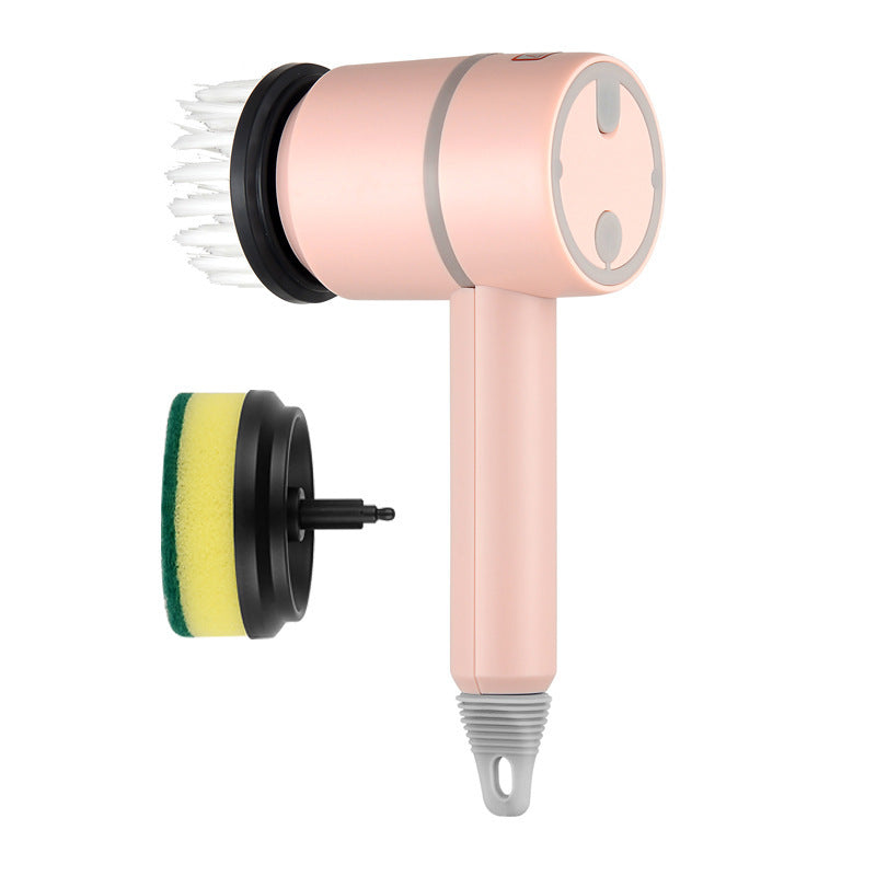 Electric Cleaning Brush – USB Rechargeable Spin Scrubber for Kitchen, Bathroom & Tiles