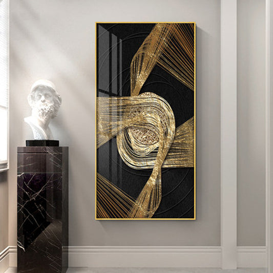 Modern Geometric Wall Art – Abstract Canvas Painting for Home Décor