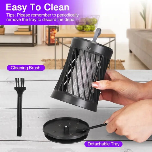 Rechargeable Mosquito Killer Lamp – Electric Bug Zapper with Night Light