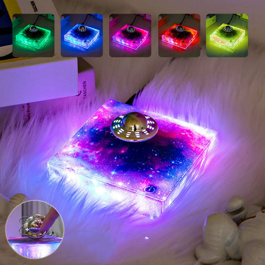 Levitating UFO Galaxy Lamp – Magnetic Floating Star Light for Home Décor & Creative Gifts