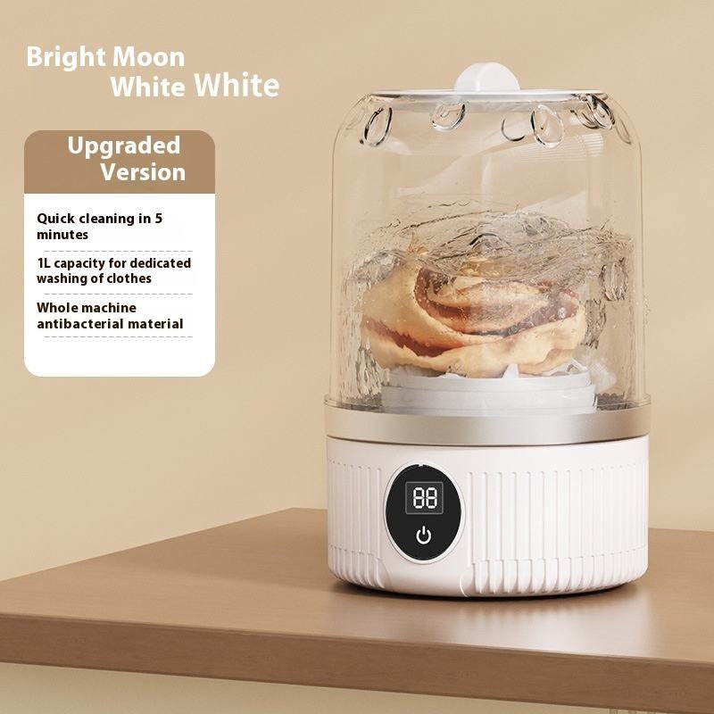 Mini Portable Washing Machine – Rechargeable Underwear & Socks Washer